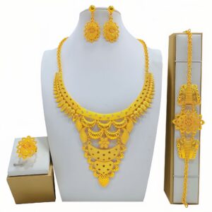 Women's Fashion All-match Jewelry Mirror Jewelry Suit - Image 1