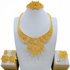 Women's Fashion All-match Jewelry Mirror Jewelry Suit - Image 5