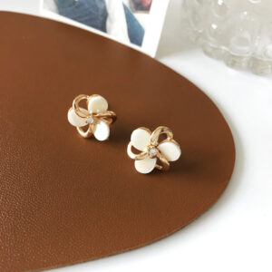 Blossom Charm – Dainty Japanese & Korean Flower Studs - Image 3