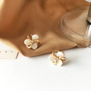 Blossom Charm – Dainty Japanese & Korean Flower Studs - Image 1
