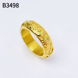 Soluna Glow - Embossed Sun Moon Personality Stainless Steel Ring - Image 5
