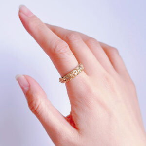 Soluna Glow - Embossed Sun Moon Personality Stainless Steel Ring - Image 1