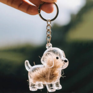 Pawfect Memory Charm - Dog Fur Storage Cute Pendant Keychain Bag Charm - Image 8